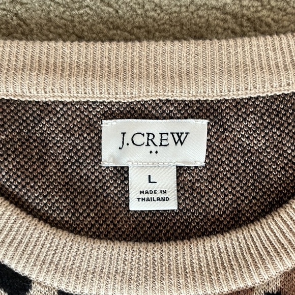 J Crew Leopard Sweater Dress - Picture 3 of 4